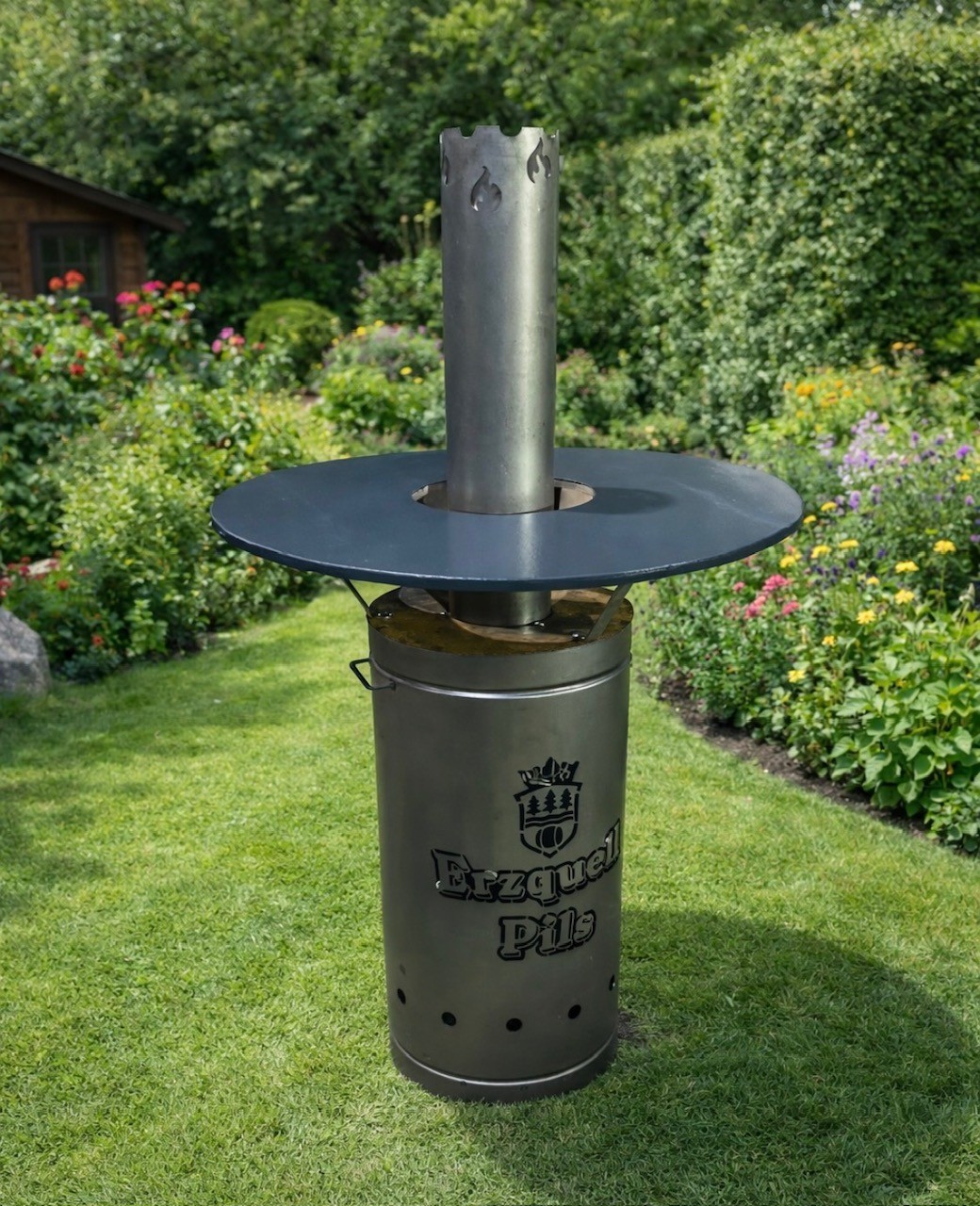 Kamin und Abzug